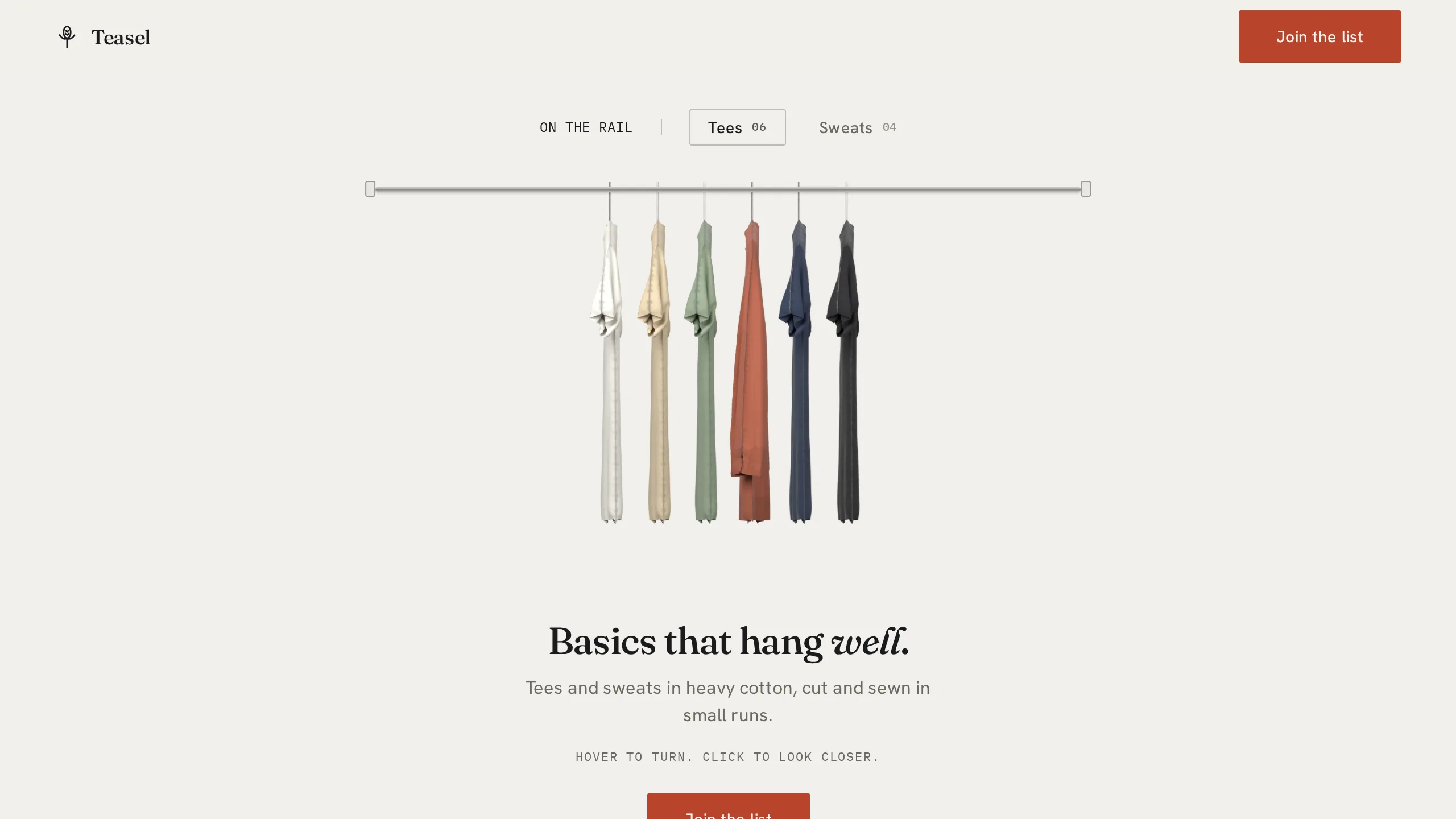 Teasel website kit