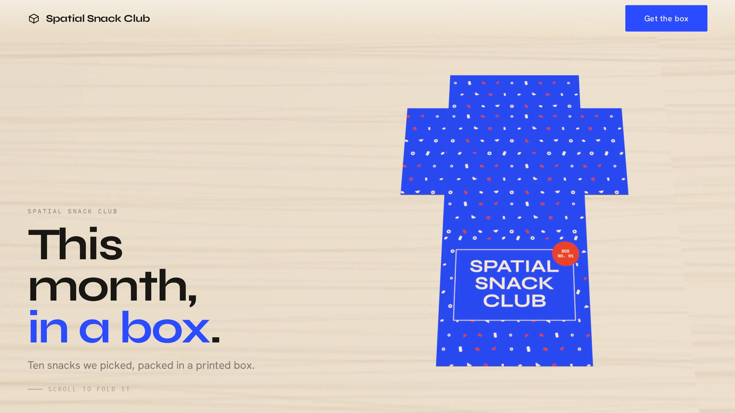 The Box website kit